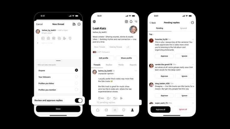 Threads Reply Approval