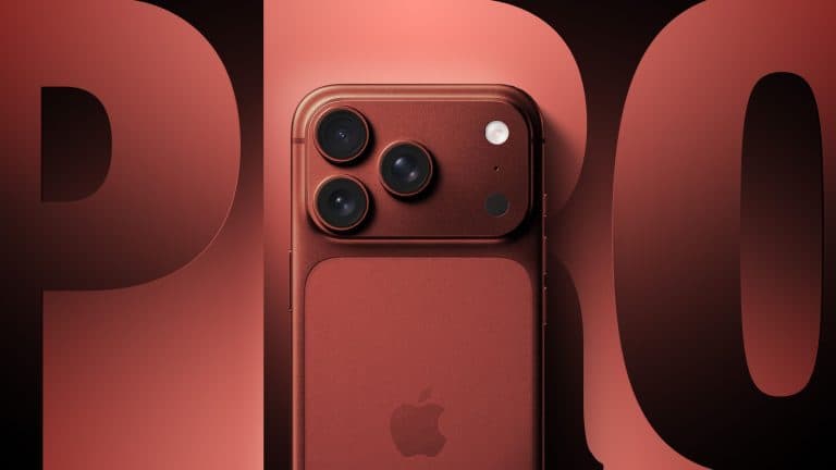 iPhone Pro Deep Red Feature